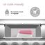 Teknum 3In1 Ride On Suitcase 34L 3+ Years Up To 70Kg, Color: pink, 7 image