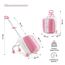 Teknum 3In1 Ride On Suitcase 34L 3+ Years Up To 70Kg, Color: pink, 9 image