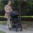 Teknum Travel Cabin Baby Stroller With Coffee Cup Holder 0–48 Months Up To 22Kg, Color: Black, 2 image
