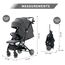 Teknum Travel Cabin Baby Stroller With Coffee Cup Holder 0–48 Months Up To 22Kg, Color: Slate Grey, 11 image