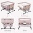 Teknum Twin Bed Side Fellow Crib 0–2 Years Up To 50Kg, Color: pink, 7 image