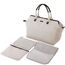 Sunveno Mommy Fashion Diaper Bag, Color: Grey