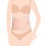 Sunveno Abdominal Support Maternity Cross Grip Belly Wrap, Color: Beige, Maternity Size: M