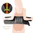 Sunveno Abdominal Support Maternity Cross Grip Belly Wrap, Color: Black, Maternity Size: M, 4 image