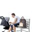 Sunveno Diaper Bag Xl With Stroller Hooks, Color: Grey, 7 image