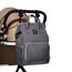 Sunveno Diaper Bag Xl With Stroller Hooks, Color: Grey, 8 image
