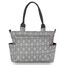 Little Story Diaper Bag Set Of 6 With Hooks, Color: Melange Grey, 3 image