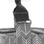 Little Story Diaper Bag Set Of 6 With Hooks, Color: Melange Grey, 9 image
