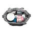 Little Story Diaper Bag Set Of 6 With Hooks, Color: Melange Grey, 20 image