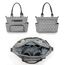 Little Story Diaper Bag Set Of 6 With Hooks, Color: Melange Grey, 21 image
