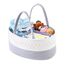 Little Story Diaper Caddy With 50Pcs Changing Mats, Color: Grey, 4 image