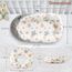 Little Story Fiberfill Newborn Lounger Bed With Feeding Pillow, Color: Multicolor, 13 image