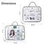 Little Story Fiberfill Newborn Lounger Bed With Feeding Pillow, Color: Multicolor, 14 image