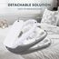 Little Story Fiberfill Newborn Lounger Bed With Feeding Pillow, Color: Grey, 11 image