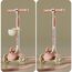 Little Story Kids Scooter & Ride-On Dinosaur Design With Seat & Basket 2-In-2, Color: pink, 5 image