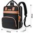 Little Story 2In1 Diaper Bag With Sanitizer Bottle Keychain & Stroller Hooks, Color: Black, 10 image