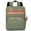 Little Story 2In1 Diaper Bag With Sanitizer Bottle Keychain & Stroller Hooks, Color: Green, 3 image