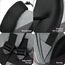 Little Story 2In1 Diaper Bag With Sanitizer Bottle Keychain & Stroller Hooks, Color: Grey, 3 image