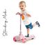 Little Story Kids Scooter With Ride-On & Push Handle, Color: pink, 2 image