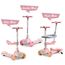 Little Story Kids Scooter With Ride-On & Push Handle, Color: pink, 5 image