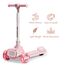 Little Story Kids Scooter With Ride-On & Push Handle, Color: pink, 10 image