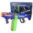 Little Story Kids Battery Operated Bullet Gun With 40Pcs Soft Bullets, Color: Blue, 6 image