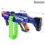 Little Story Kids Battery Operated Bullet Gun With 40Pcs Soft Bullets, Color: Blue, 7 image