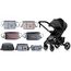 Little Story Bronx Stroller Organizer, Color: Grey, 10 image