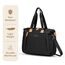Little Story Zurich Pack And Go Baby Travel Diaper Bag, Color: Black, 6 image