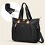 Little Story Zurich Pack And Go Baby Travel Diaper Bag, Color: Black, 9 image
