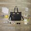 Little Story Zurich Pack And Go Baby Travel Diaper Bag, Color: Black, 12 image