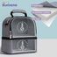 Sunveno Insulated Office Lunch Bag 9L Dual Compartment, 2 image