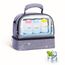 Sunveno Insulated Bottle Lunch Bag 9L Dual Compartment, 10 image