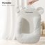 Sunveno Portable Baby Anti-Spill U Shape Pillow With 10° Slope Pad, 10 image