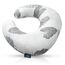 Little Story Baby Nursing And Feeding Pillow Stars 0-12 Months, Color: White & Grey, 3 image
