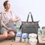 Little Story Zurich Pack And Go Baby Travel Diaper Bag, Color: Grey, 13 image
