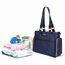 Little Story Matilda Diaper Bag, Color: Navy Blue, 7 image