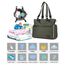 Little Story Matilda Diaper Bag, Color: Olive Green, 11 image