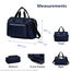 Little Story Zera Mom Dad Diaper Bag, Color: Navy Blue, 10 image