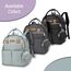 Little Story Quilted Diaper Backpack With Pacifier Bag And Stroller Hooks, 8 image