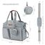 Little Story Quilted Diaper Bag With Pacifier Pouch, 14 image