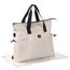 Little Story Mommy Diaper Bag With Changing Mat, Color: Beige