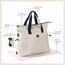 Little Story Mommy Diaper Bag With Changing Mat, Color: Beige, 7 image