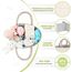 Little Story Cotton Rope Diaper Caddy, Color: White, 3 image
