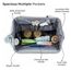 Little Story Elite Diaper Bag With Stroller Hooks And Changing Mat, Color: Blue, 2 image