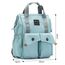 Little Story Elite Diaper Bag With Stroller Hooks And Changing Mat, Color: Blue, 10 image