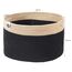 Little Story Multipurpose Laundry Caddy Basket 24.4L, Color: Black, 6 image