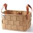 Little Story Multipurpose Laundry Caddy Basket Felt 24.4L, Color: Khaki