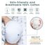 Little Story Soft Breathable Fiberfill Newborn Lounger Bed, Color: Multicolor, 6 image