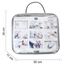 Little Story Soft Breathable Fiberfill Newborn Lounger Bed, Color: White & Grey, 10 image